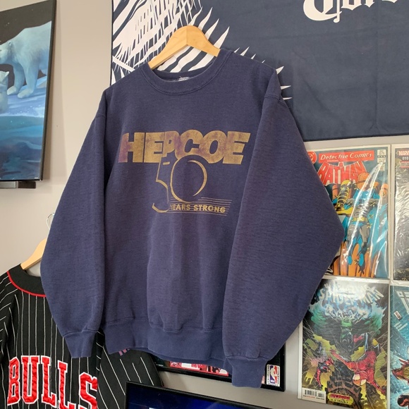 Vintage 1994 HEPCOE Heavyweight 50th Annversary Crewneck - Picture 2 of 5